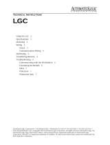Automated Logic LGC Technical Instructions