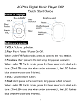 AGPtek G02 Quick start guide