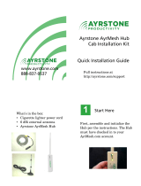 AYRSTONE AyrMesh Hub Quick Installation Manual