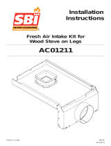 Drolet AUSTRAL III WOOD STOVE Assembly Instructions