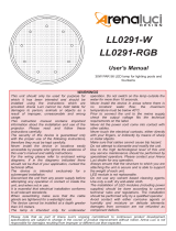 Arena Luci Design LL0291­-W User manual