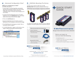 Advantech B+B SmartWorx IE-MiniFiberLinX-II Series Quick start guide