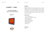 Acura Embedded Systems ACUBRITE 15-NAV User manual