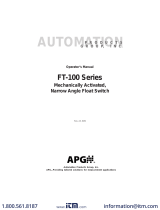 APG FT-100 Series User manual