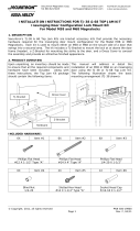 Assa Abloy Securitron TJ-38 TOP JAM KIT Installation Instructions Manual