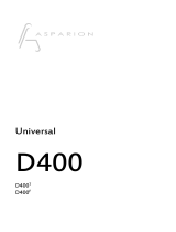 Asparion D400 User manual