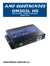 AMF ELECTRONICS DM303L HD User manual