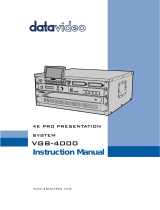 DataVideo VGB-4000 User manual