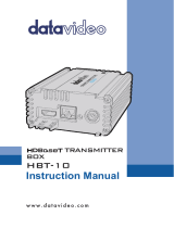 DataVideo HBT-10 User manual