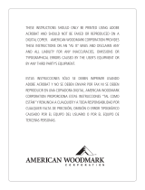 American Woodmark Corporation 99868 Installation guide