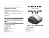 AMIRIDIS-SAVVIDIS United SM-2175 User manual