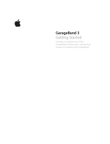 Apple GarageBand 3 Specification