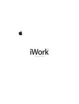 Apple iWork Series iWork 08 Owner's manual