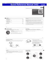 Casio GPR-B1000 Quick Start