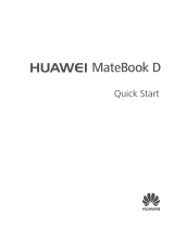 Huawei MateBook Series User Matebook D Getting Started