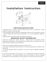 Allcam LCD201 Installation guide