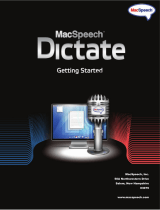 MacSpeech Dictate 1.2 Getting Started