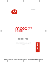 Motorola MOTO Z2 Force Quick Start