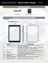 Nextbook Ares 8 Quick start guide