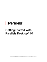 Parallels Desktop Desktop 10.0 Getting Started