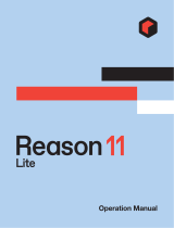 Propellerhead Reason Lite 11.2 User manual