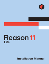 Propellerhead Reason Lite 11.3 Installation guide