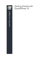 Quark QuarkXPress 10.0 Quick Start