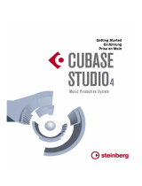 Steinberg Cubase Studio 4.0 Owner's manual