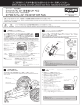 Kyosho No.82146 Syncro KRG-331 Receiver with KSS User manual