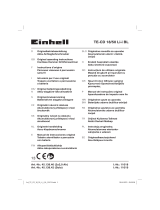 EINHELL TE-CD 18/50 Li-i BL (2x2,0Ah) User manual