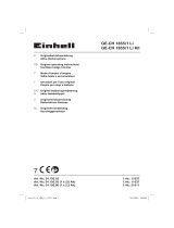 Einhell Expert Plus GE-CH 1855/1 Li-Solo User manual