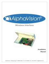 Alphatronics AlphaVision Wireless interface Installation guide