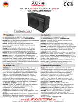 Audio System R12 FLAT EVO G User manual