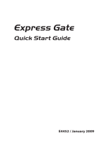 Asus Express Gate N81VG-X2 User manual