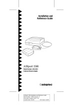 Adaptec AIRport 1500 Installation And Reference Manual