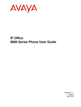 Avaya one-X 9600 Series User manual