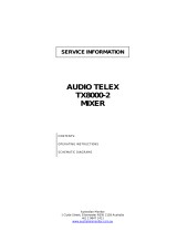 AUSTRALIAN MONITOR TX8000-2 User manual