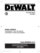 DeWalt DW088CG User manual