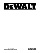 DeWalt DCV580 User manual