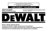 DeWalt D55152 User manual
