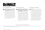 DeWalt DCC020IB User manual
