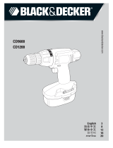 Black & Decker CD9600 User manual