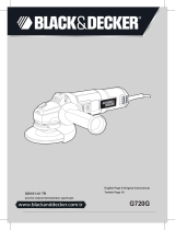 BLACK+DECKER G720R User manual