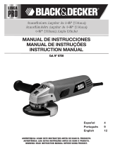 Black & Decker Grinder G720 User manual