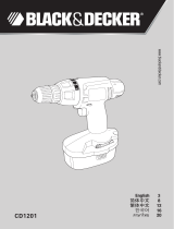 Black & Decker CD1201K User manual