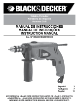 Black & Decker HD400 User manual