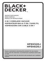 Black & Decker HFEK520J User manual