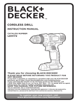 Black & Decker LDX172PK User manual