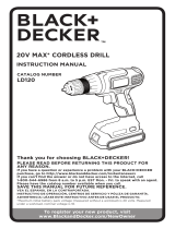 Black & Decker LD120-2VA User manual