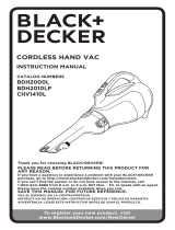 BLACK+DECKER CHV1410L User manual